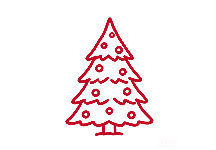 CHRISTMAS DECOR (Artificial plant）