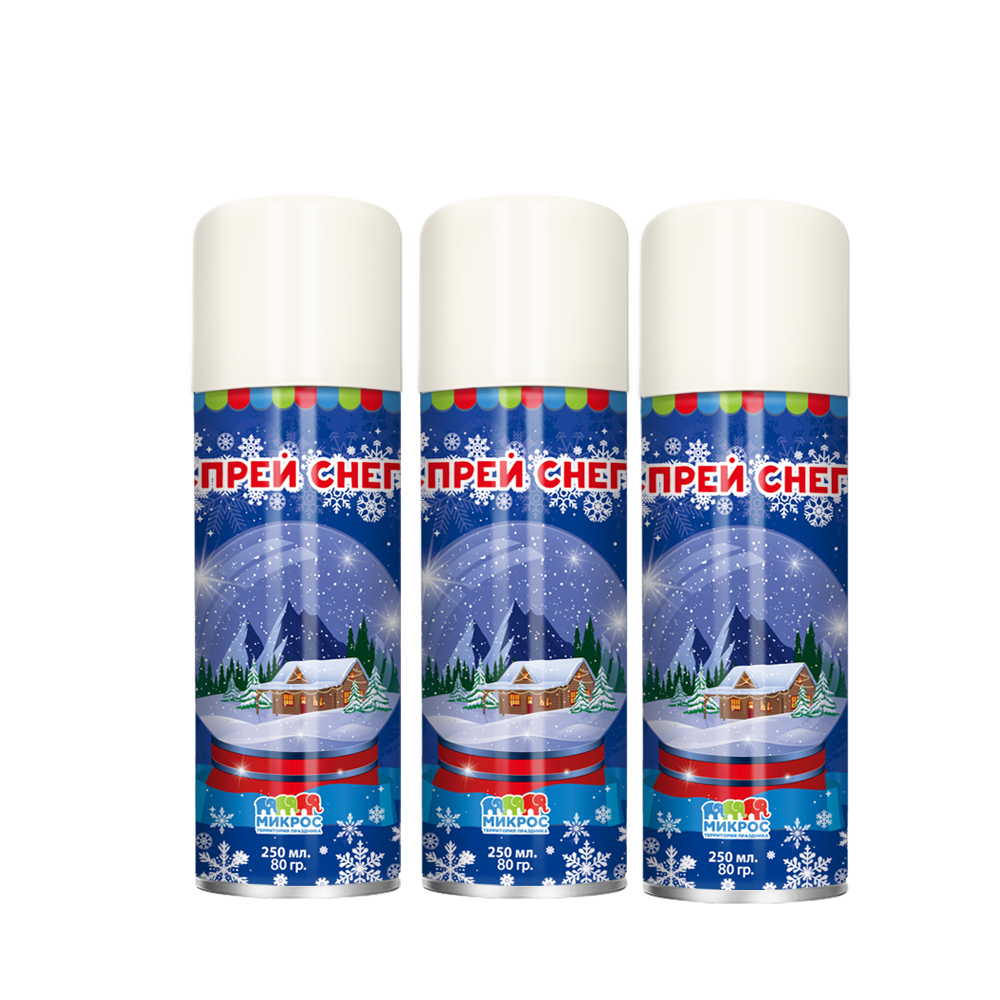 Russia Snow Spray